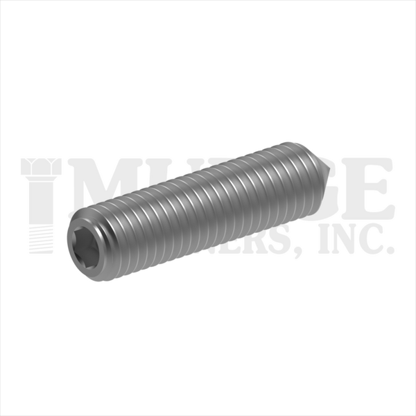 DIN914M0606 M6-1.0 X 6MM SOC SET SCREW CONE POINT din 914